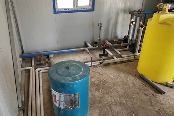 一體化地埋式污水處理設備設備間