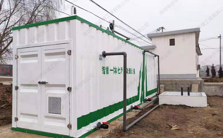 江蘇連云港一體化污水處理設(shè)備安裝項(xiàng)目