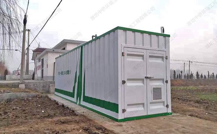 江蘇連云港一體化污水處理設(shè)備安裝項(xiàng)目