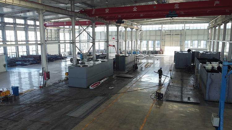  醫(yī)院社區(qū)500方一體化污水處理設(shè)備生產(chǎn)區(qū)